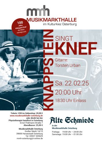 Tickets für Knappstein singt Knef am 22.02.2025 - Karten kaufen